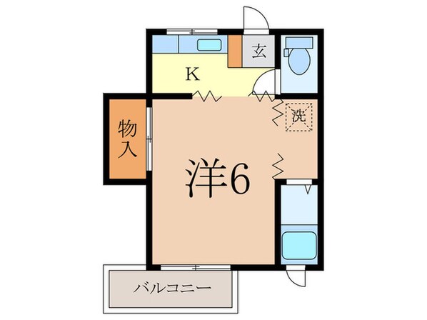 ハイツサンロックの物件間取画像